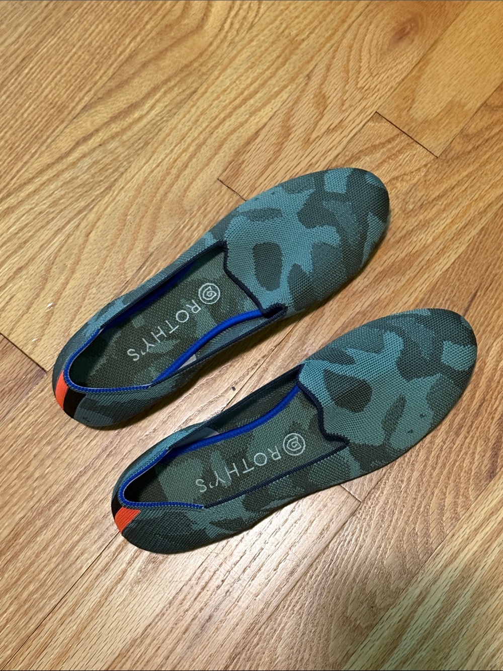 Rothy’s Olive Camo Loafers - Size 10 - Picture 3 of 5